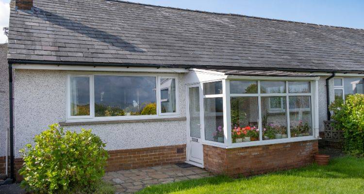 lean-to porch