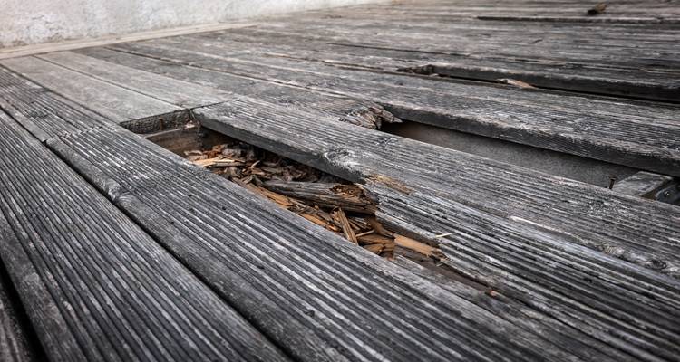 rotten decking