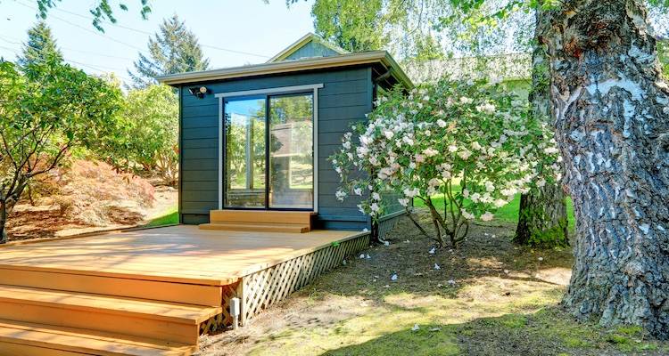 home office garden