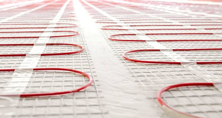 heating mat red and white