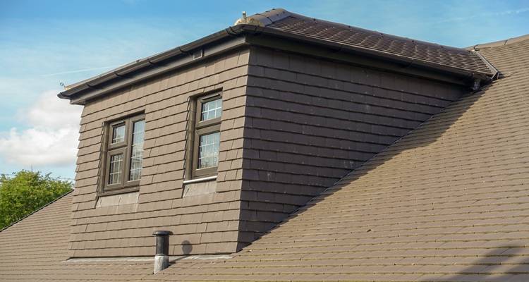 side dormer tiled