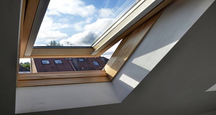 inside of velux looking out