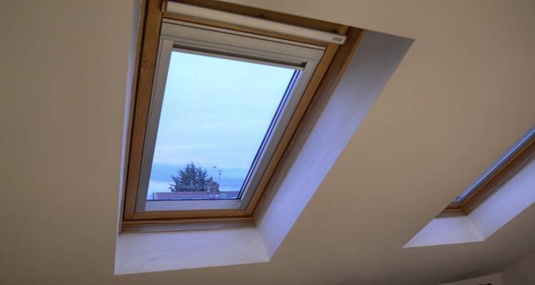 two veluxes in roof